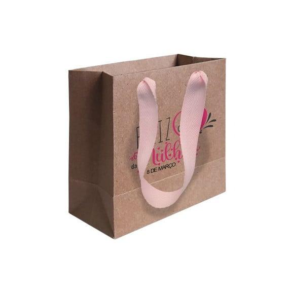 Sacolinha com Alça, Dia das Mulheres, Personalizada. Mod.02