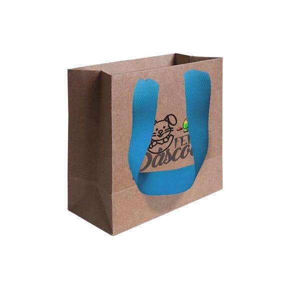 Sacolinha com Alça, Feliz Páscoa, Personalizada. Mod.08.