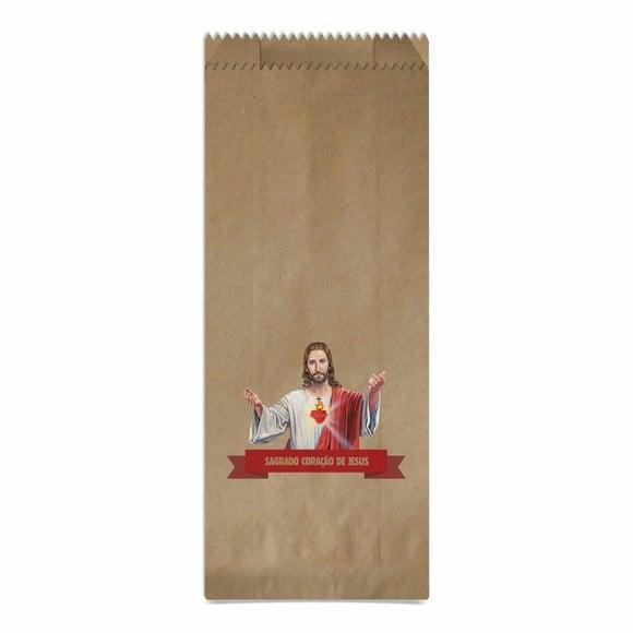 Sagrado Coração de Jesus - Saquinho Kraft Simples