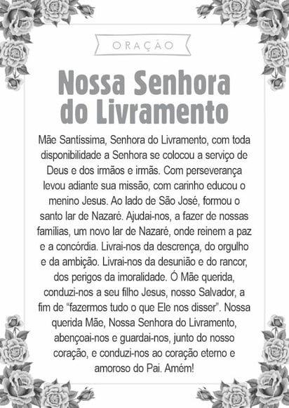 Santinho Nossa Senhora do Livramento. Pcte c/ 250 Unids