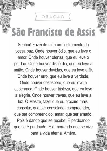 Santinho São Francisco de Assis. Pcte c/ 250 Unids