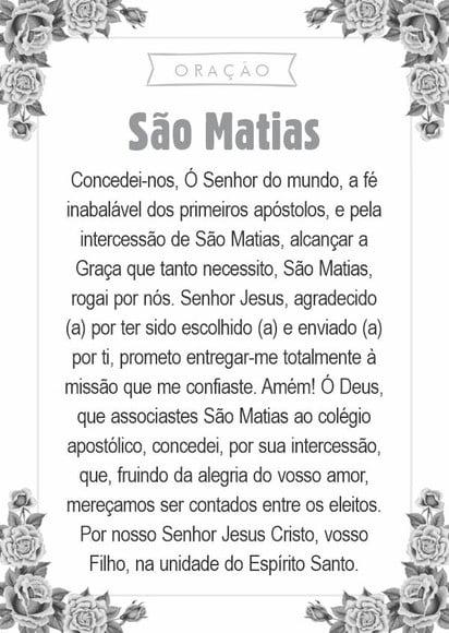 Santinho São Matias. Pcte c/ 250 Unids