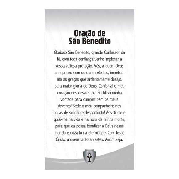 SÃO BENEDITO | CARTÃO DE BOLSO + MINI IMAGEM
