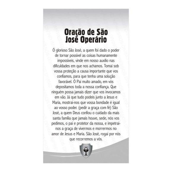 SÃO JOSÉ OPERÁRIO | CARTÃO DE BOLSO + MINI IMAGEM