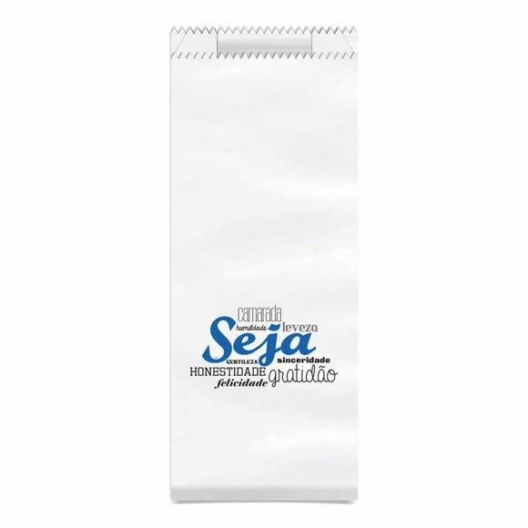 SAQUINHO KRAFT SIMPLES PERSONALIZADO - SEJA