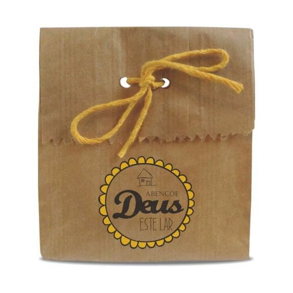 SAQUINHO PAPEL PERSONALIZADO - ABENÇÔE DEUS
