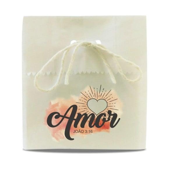 SAQUINHO PAPEL PERSONALIZADO - AMOR | JOÃO3-16
