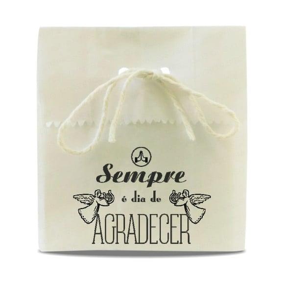 SAQUINHO PAPEL PERSONALIZADO - DIA DE AGRADECER