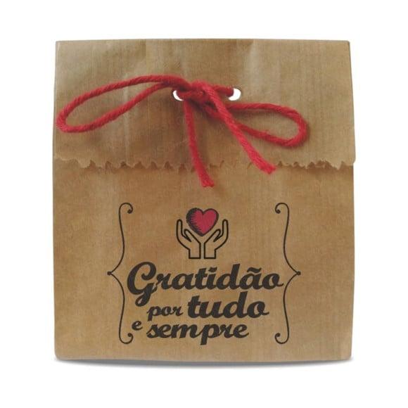 SAQUINHO PAPEL PERSONALIZADO - GRATIDÃO POR TUDO E SEMPRE