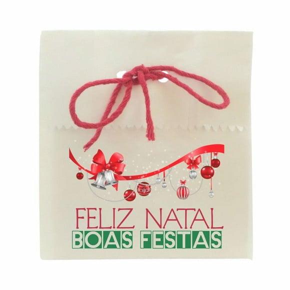 SAQUINHO PAPEL PERSONALIZADO - NATAL / ANO NOVO