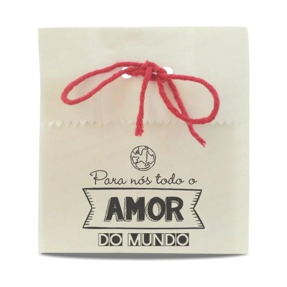 SAQUINHO PAPEL PERSONALIZADO - TODO O AMOR DO MUNDO