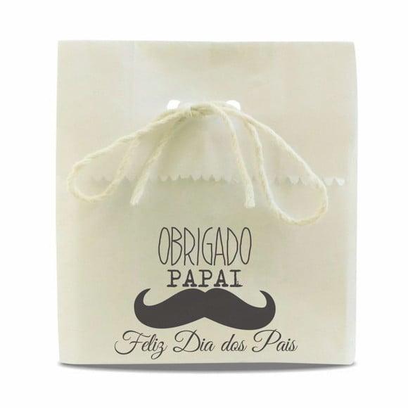 Saquinho Papel Personalizado Dia dos Pais
