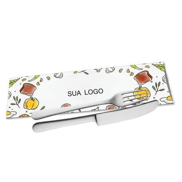 Saquinho porta talher personalizado