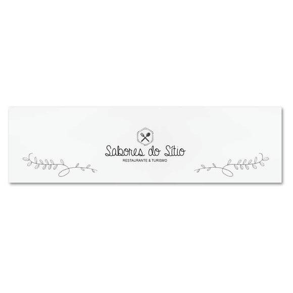 Saquinho porta talher personalizado