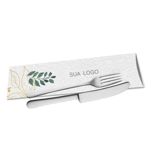 Saquinho porta talher personalizado