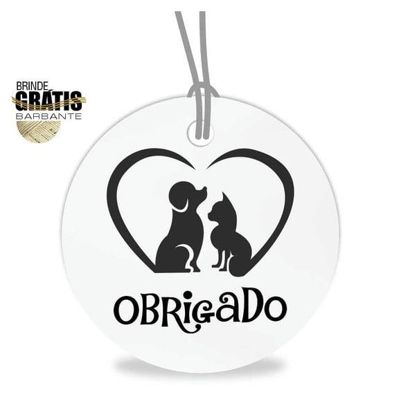 Tag aniversário redonda