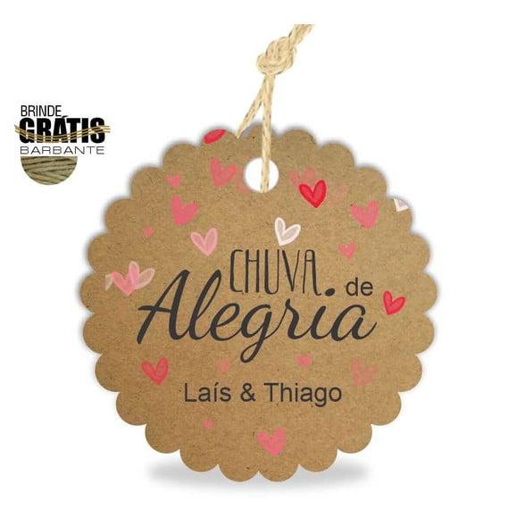 Tag casamento escalope chuva de alegria