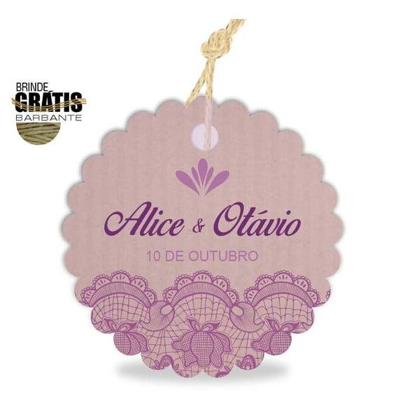 Tag casamento escalope renda