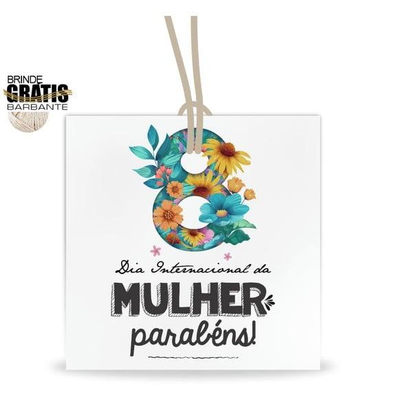 Tag Dia da Mulher Personalizada, Mod.05