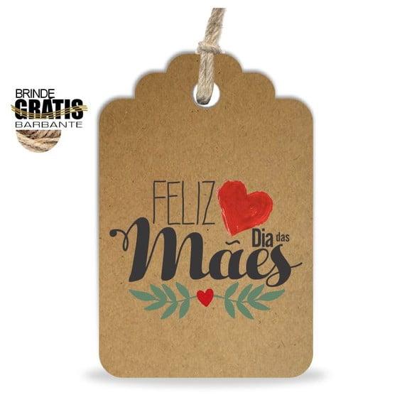 Tag Dia das Mães Personalizada, Mod.06