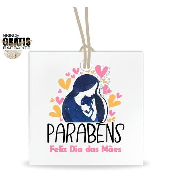 Tag Dia das Mães Personalizada, Mod.09