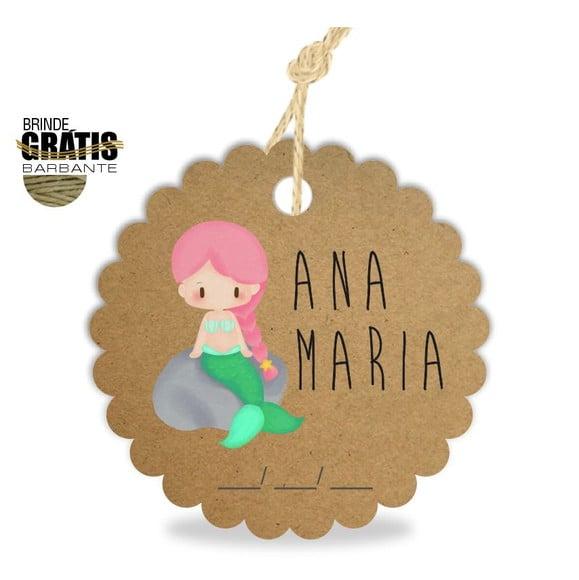 Tag infantil escalope sereia