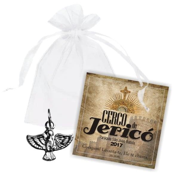 CERCO DE JERICÓ - SAQUINHO DE ORGANZA + MINI CARTÃO - MOD.02