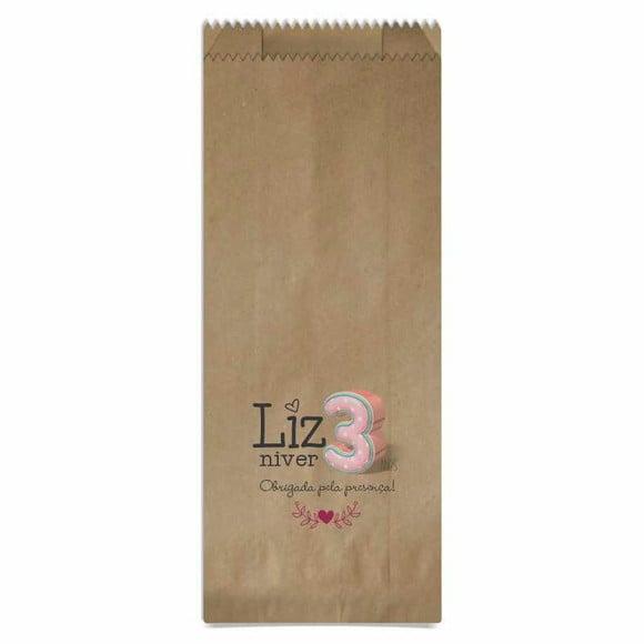 INFANTIL - SAQUINHO PAPEL PERSONALIZADO.