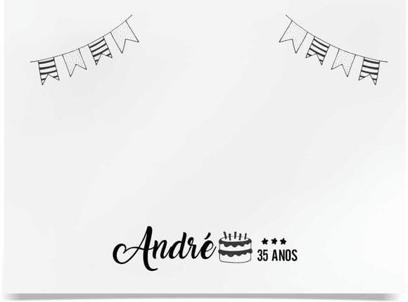 Jogo Americano - Aniversário e Festas