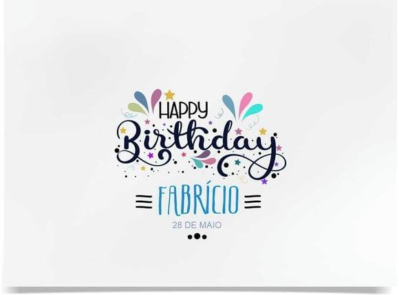 Jogo Americano - Aniversário e Festas