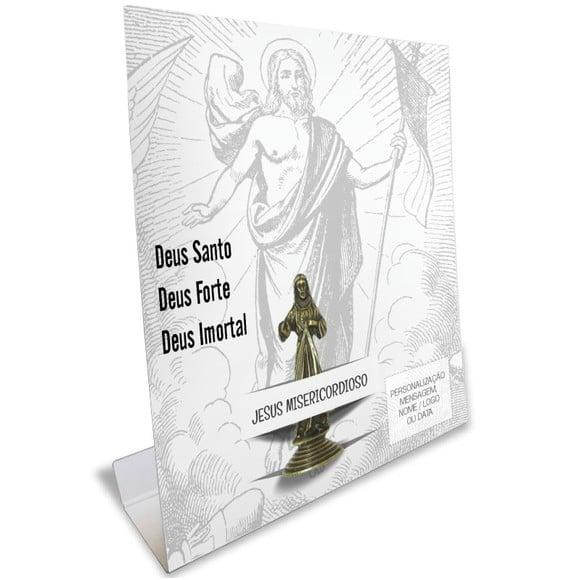 Kit Cartão Altar + Imagem de Jesus Misericordioso, M2