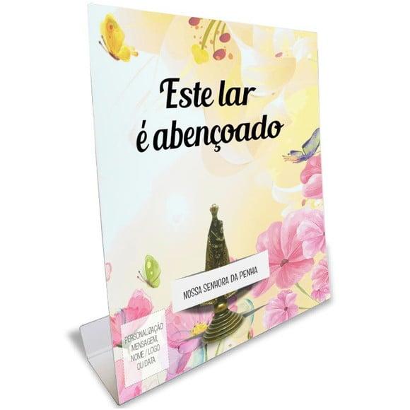 Kit Cartão Altar + Imagem de Nossa Senhora da Penha, M1