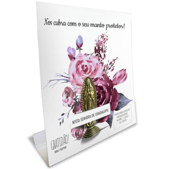 Kit Cartão Altar + Imagem de Nossa Senhora de Guadalupe, M2
