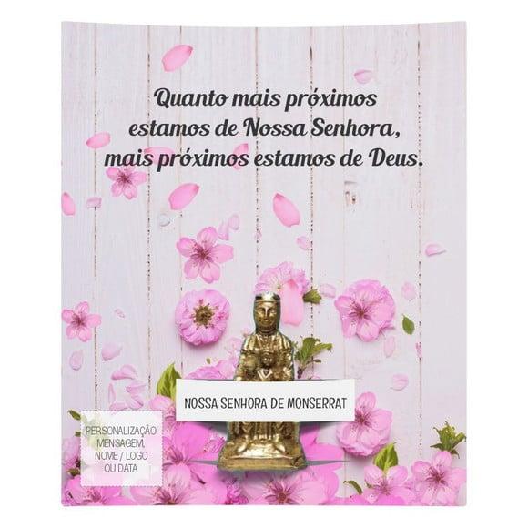 Kit Cartão Altar + Imagem de Nossa Sra. de Monte Serrat, M1