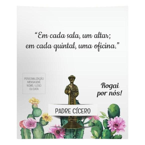 Kit Cartão Altar + Imagem de Padre Cícero, M1