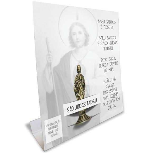 Kit Cartão Altar + Imagem de São Judas Tadeu, M2