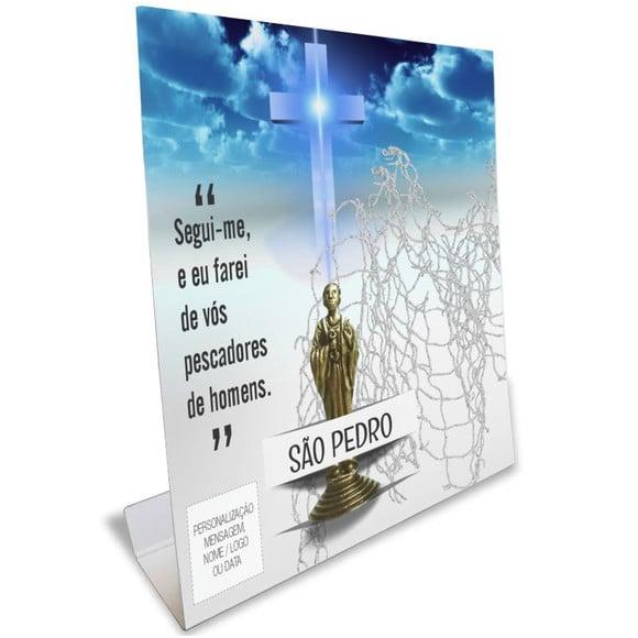 Kit Cartão Altar + Imagem de São Pedro, M2