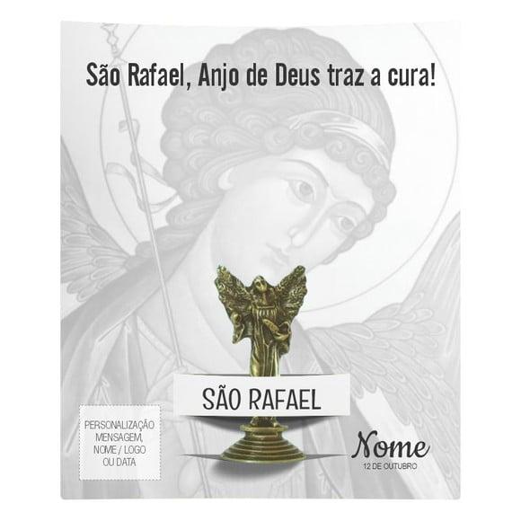 Kit Cartão Altar + Imagem de São Rafael Arcanjo, M2