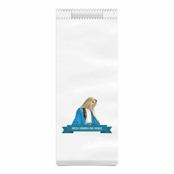 N.sra. das Graças - Saquinho Kraft Simples Personalizado