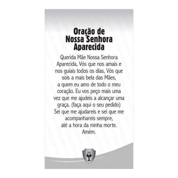 NOSSA SENHORA APARECIDA | CARTÃO DE BOLSO + MINI IMAGEM