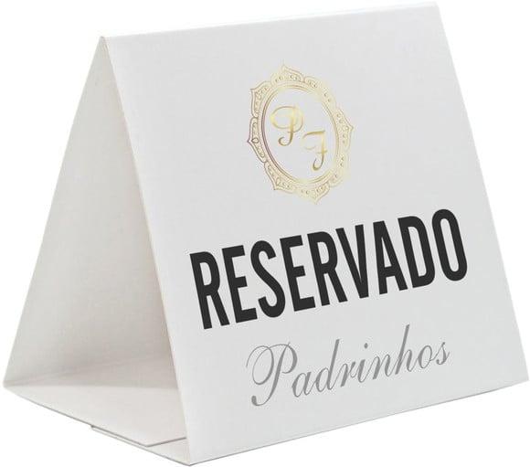 Prisma / Marcador de mesa personalizado