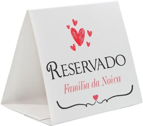 Prisma / Marcador de mesa personalizado