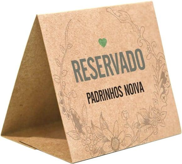 Prisma / Marcador de mesa personalizado