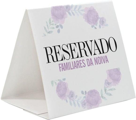 Prisma / Marcador de mesa personalizado