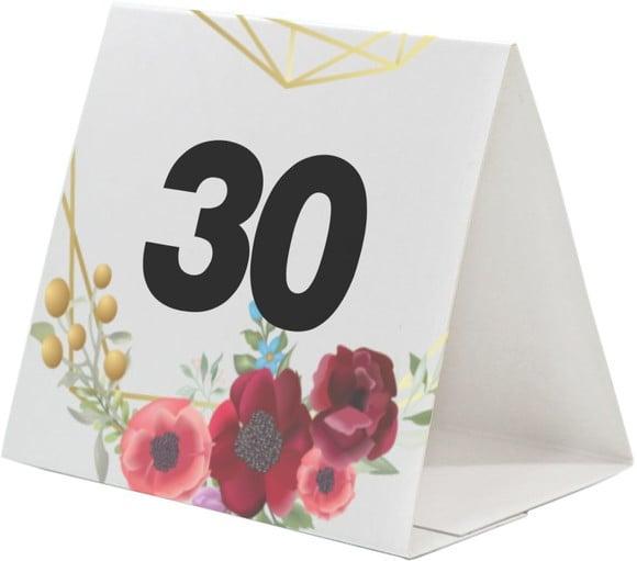 Prisma / Marcador de mesa personalizado