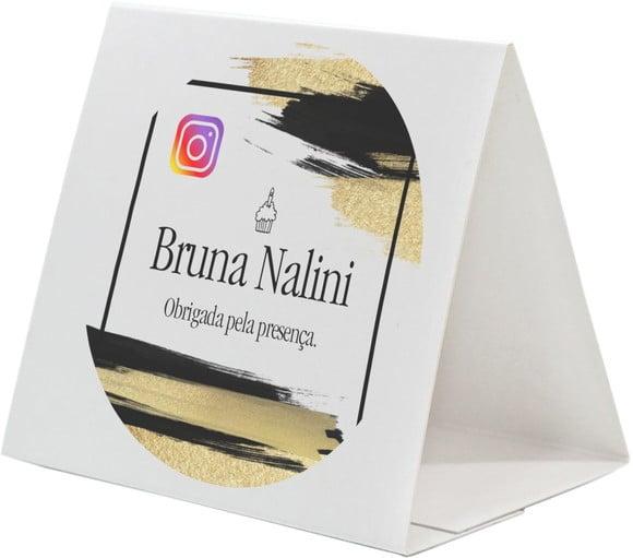 Prisma / Marcador de mesa personalizado festas