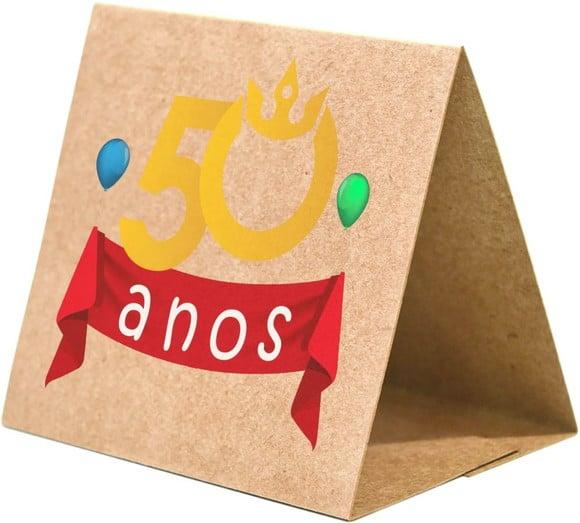 Prisma / Marcador de mesa personalizado festas