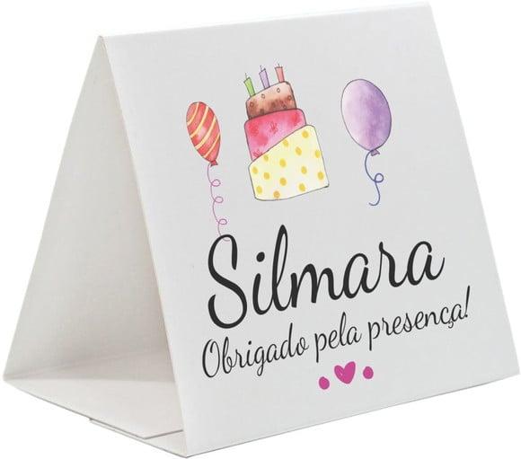 Prisma / Marcador de mesa personalizado festas