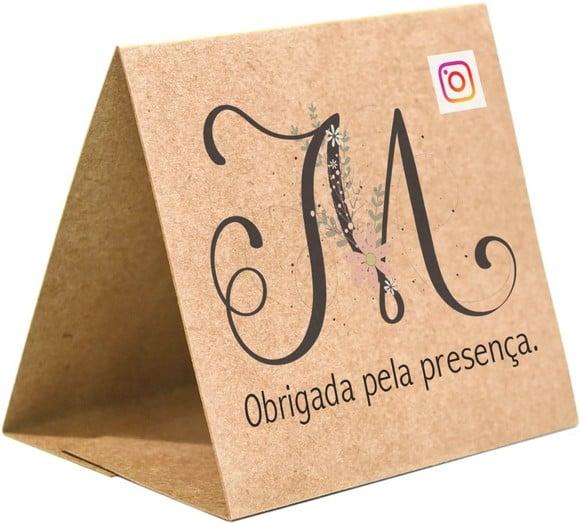 Prisma / Marcador de mesa personalizado festas