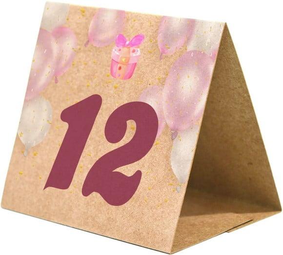 Prisma / Marcador de mesa personalizado festas